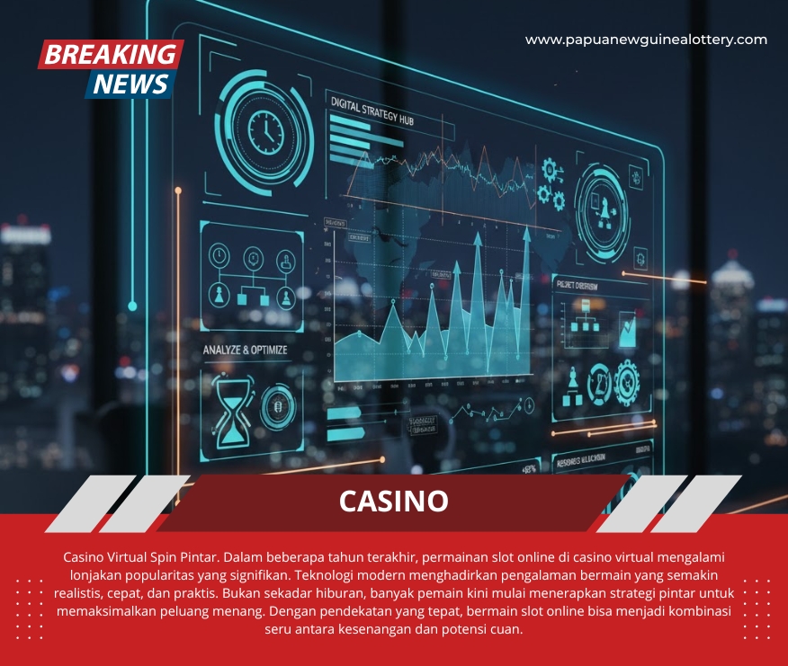 Casino Virtual Spin Pintar. Dalam beberapa tahun terakhir, permainan slot online di casino virtual mengalami lonjakan popularitas yang signifikan. Teknologi modern menghadirkan pengalaman bermain yang semakin realistis, cepat, dan praktis. Bukan sekadar hiburan, banyak pemain kini mulai menerapkan strategi pintar untuk memaksimalkan peluang menang. Dengan pendekatan yang tepat, bermain slot online bisa menjadi kombinasi seru antara kesenangan dan potensi cuan.
